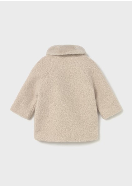 Kız Bebek Kürklü Kaşe Kaban modelleri