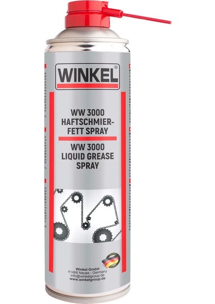 Wınkel Ww 3000 Sıvı Gres Sprey 500ML