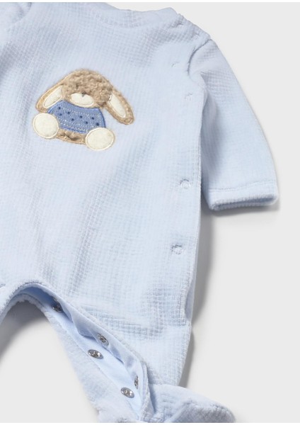 Newborn Erkek Bebek 2li Kadife Tulum fırsatları