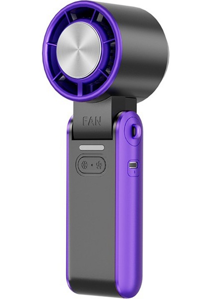 3'ü 1 Arada Taşınabilir El Tipi Turbo Fan, Dijital Ekran, USB Şarj Edilebilir Mini El Tipi Kişisel Seyahat Fanı, Açık Hava B (Yurt Dışından)