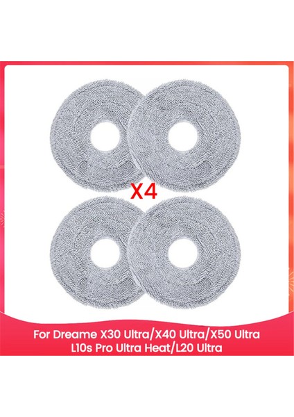 X30 ULTR/X40 ULTRA/X50 Ultra Paspas Bezi Parçaları L10S Pro Ultra Heat / L20 Ultra Paspas Pedi Aksesuarları (Yurt Dışından)