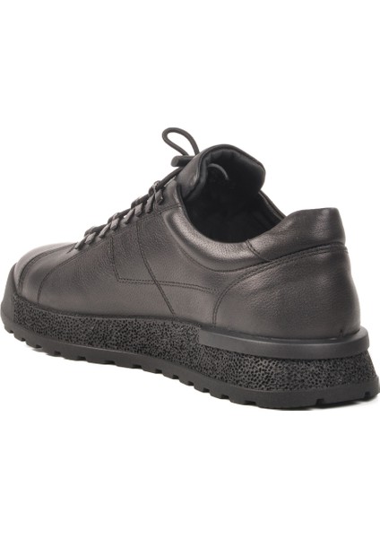 Siyah Hakiki Deri Erkek Sneaker 3K1820-3835 M fırsatları