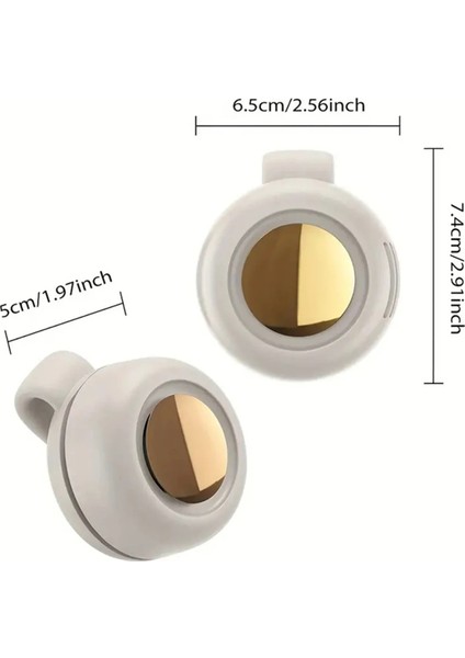 Bel Askılı Şarjlı Fan Bel Klipsli Mini Cyclone Fan Taşınabilir USB Şarjlı Fan Tembel Klipsli Küçük Cyclone Fan Beyaz (Yurt Dışından) indirimleri