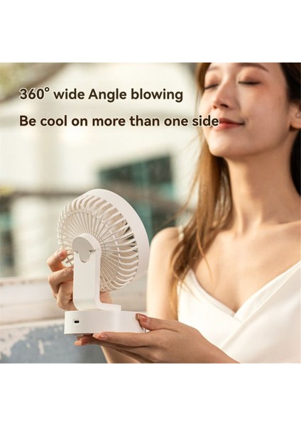 Yaz Yeni Ürün Taşınabilir Masaüstü Fan Kompakt USB Ayarlanabilir Ev Kullanımı Için Akıllı Dijital Ekran Mini Elektrikli Fan C (Yurt Dışından) fırsatları