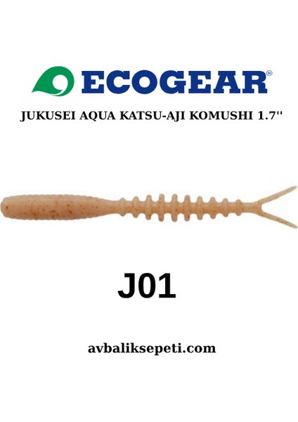 Jukuseı Aqua Katsu-Ajı Komushı 1.7'' J01