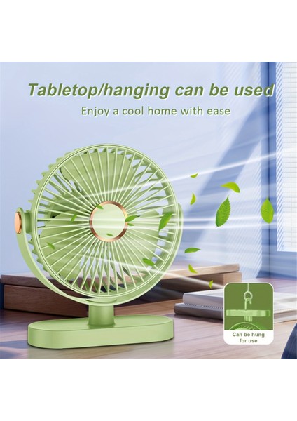 Masaüstü Fan Sessiz ve Ayarlanabilirdir. Taşınabilir Fan Şarj Edilebilir ve Evde Uzun Süre Beklemede Kalabilir (Yurt Dışından) indirimleri