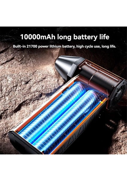 Taşınabilir Turbo Jet Fan 150000RPM Şarj Edilebilir Turbo Fan El Tipi Üfleyici Temizleme Aracı Araba Ev Temizliği Için (Yurt Dışından) modelleri