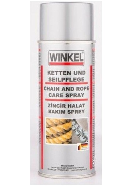 Wınkel Zincir Halat Bakım Sprey 400ML