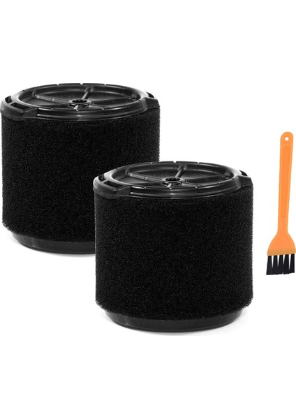 2 Adet VF3700 Islak Uygulama Köpük Filtresi, 3 Galondan 4-1/2 Galona Kadar Dükkan Tipi Elektrikli Süpürgeler Için Vakum Filtreleri Için Yedek (Yurt Dışından)