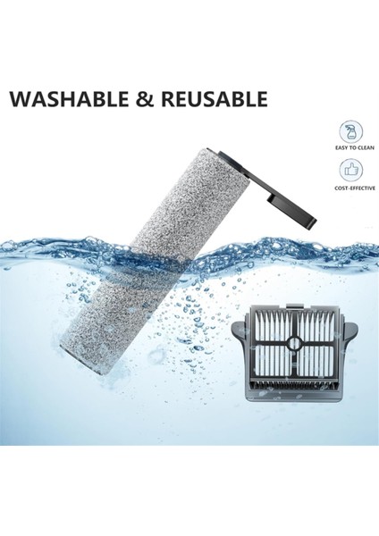 Tineco S5 Serisi Kablosuz Islak Kuru Elektrikli Süpürge Yedek Takımı Yedek Fırça Silindirleri ve Filtreler (Yurt Dışından) modelleri