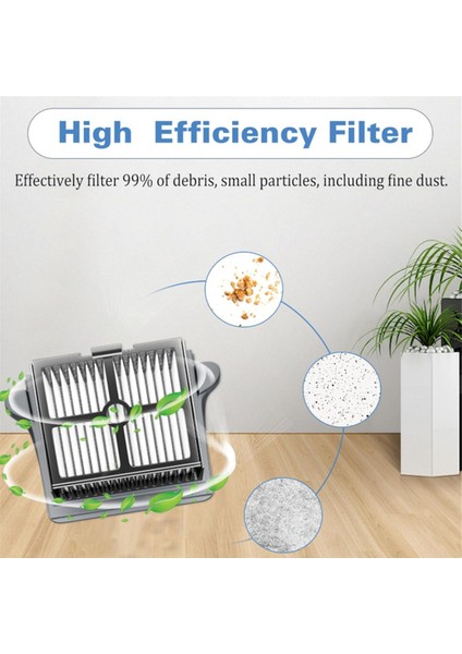 Tineco S5 Serisi Kablosuz Islak Kuru Elektrikli Süpürge Yedek Takımı Yedek Fırça Silindirleri ve Filtreler (Yurt Dışından) indirimleri