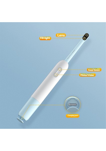 USB Şarj Edilebilir Diş Kamerası Su Geçirmez Ağız Endoskopu Ağız Muayene Kamerası Görsel Ağız Içi Kamera (Yurt Dışından) fiyatları