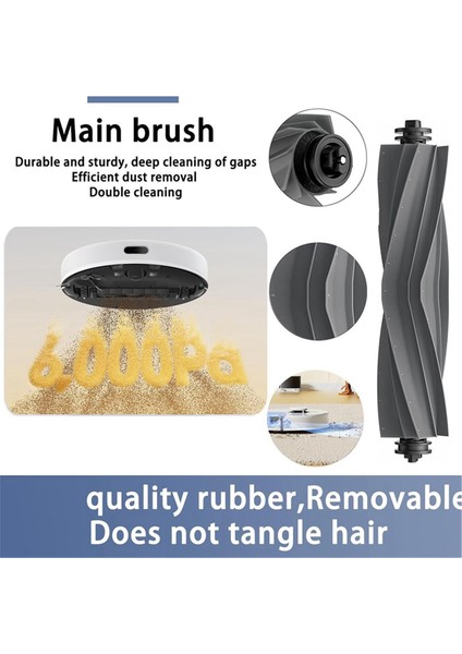 Xiaomi Mijia Home All-Around M30 Mop Robot Rag Roller Brush Aksesuarları Için Uygundur (Yurt Dışından) modelleri