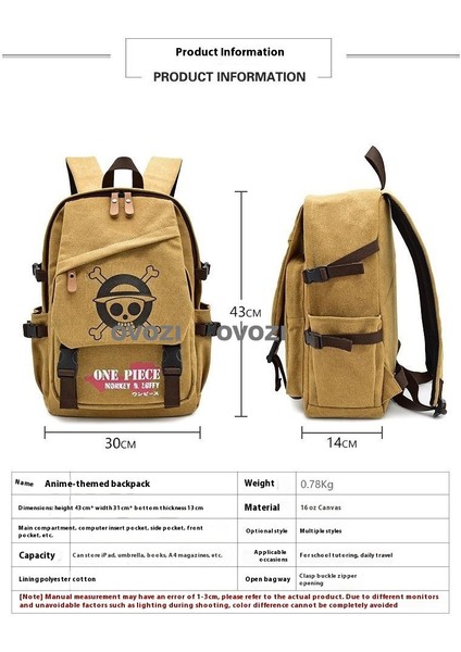 Ovozı Öğrenci Okul Çantası Günlük Omuz Çantası (Yurt Dışından) modelleri