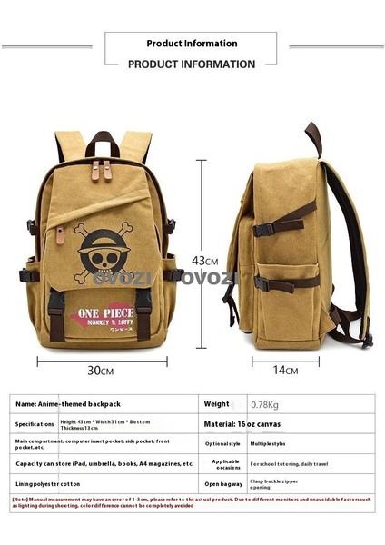 Ovozı Büyük Kapasiteli Öğrenci Okul Çantası Günlük Omuz Çantası (Yurt Dışından) indirimleri