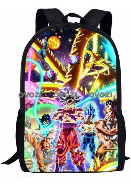 Ovozı Karikatür Öğrenci Okul Çantası Büyük Kapasiteli Günlük Omuz Çantası (Yurt Dışından)