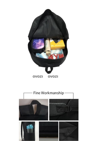 Ovozı Karikatür Öğrenci Okul Çantası Büyük Kapasiteli Günlük Omuz Çantası (Yurt Dışından) fırsatları