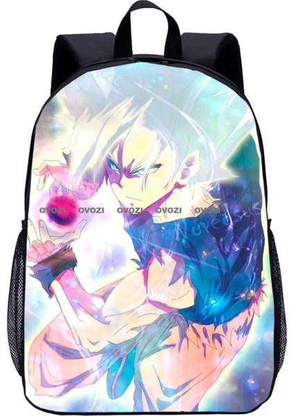 Ovozı Karikatür Öğrenci Okul Çantası Büyük Kapasiteli Günlük Omuz Çantası (Yurt Dışından)