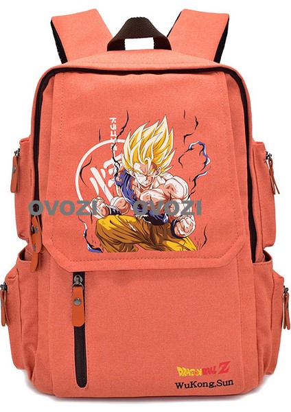 Ovozı Büyük Kapasiteli Karikatür Öğrenci Okul Çantası Günlük Omuz Çantası (Yurt Dışından)