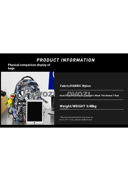 Ovozı Karikatür Öğrenci Okul Çantası Büyük Kapasiteli Günlük Omuz Çantası (Yurt Dışından) fiyatları