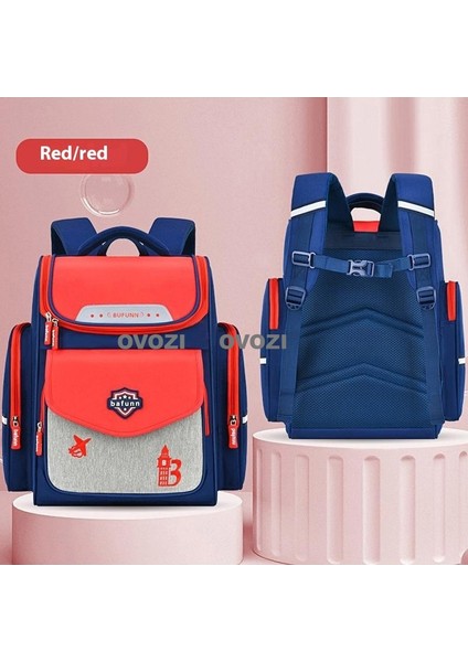 Ovozı 41CM Büyük Kapasiteli Öğrenci Okul Çantası Günlük Omuz Çantası (Yurt Dışından)