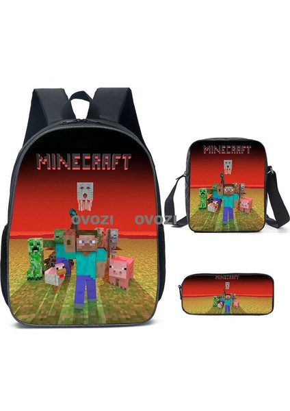 Ovozı Öğrenci Okul Çantası Seti (Yurt Dışından)