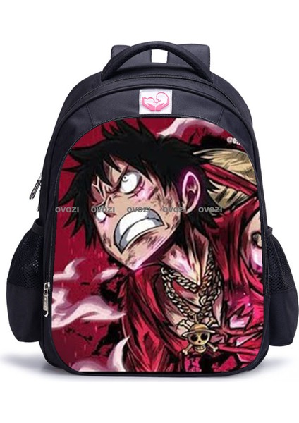 Ovozı 35CM One Piece Büyük Kapasiteli Öğrenci Okul Çantası Günlük Omuz Çantası (Yurt Dışından)
