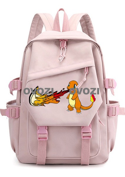 Ovozı Büyük Kapasiteli Yük Azaltma Omurga Koruma Öğrenci Okul Çantası Eğlence Omuz Çantası (Yurt Dışından)