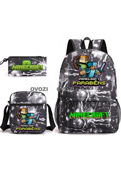 Ovozı Öğrenci Okul Çantası Seti (Yurt Dışından)