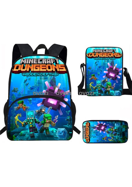 Ovozı Öğrenci Okul Çantası Seti (Yurt Dışından)