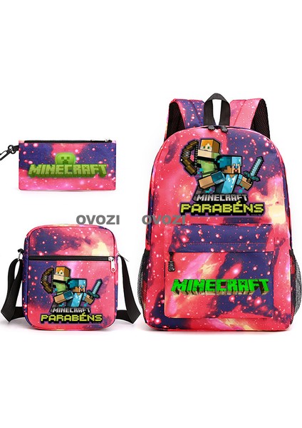 Ovozı Öğrenci Okul Çantası Seti (Yurt Dışından)