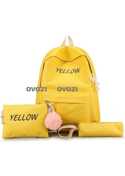 Ovozı Öğrenci Okul Çantası Seti (Yurt Dışından)