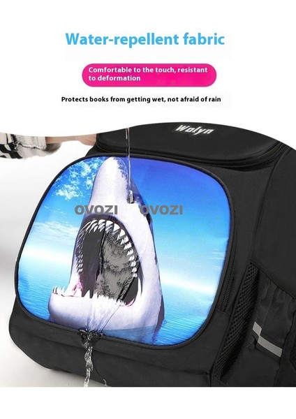 Ovozı 37CM Benim Dünyam Okul Çantası Büyük Kapasiteli Öğrenci Okul Çantası Günlük Omuz Çantası (Yurt Dışından) fırsatları