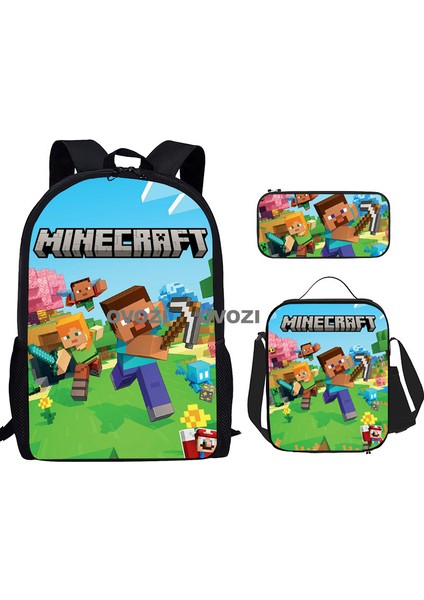 Ovozı Öğrenci Okul Çantası Seti (Yurt Dışından)