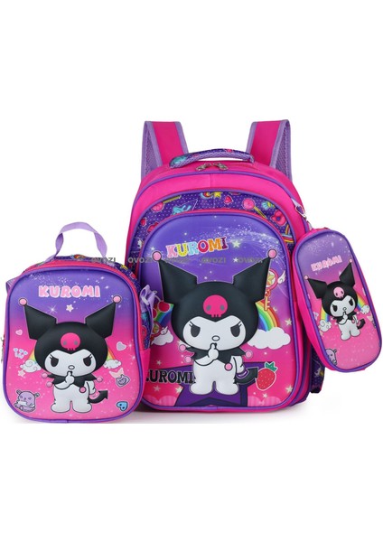 Ovozı Öğrenci Okul Çantası Seti (Yurt Dışından)