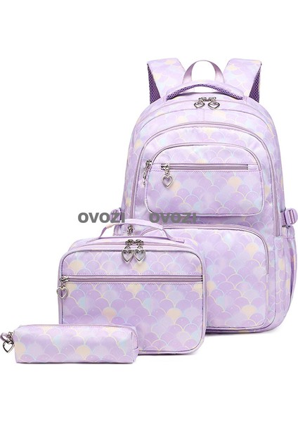 Ovozı Öğrenci Okul Çantası Seti (Yurt Dışından)