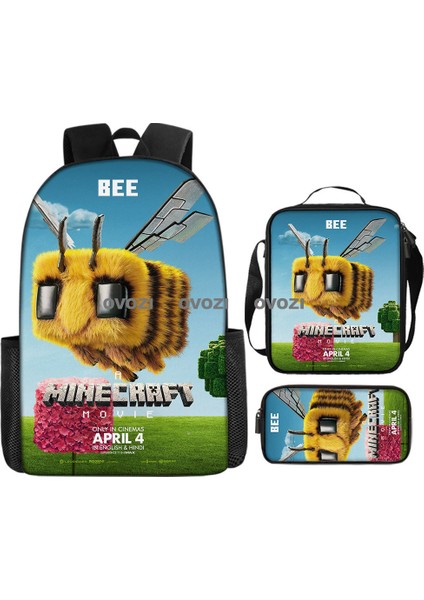 Ovozı Öğrenci Okul Çantası Seti (Yurt Dışından)