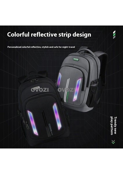 Ovozı Ortaokul Üniversite Okul Çantası Günlük Omuz Çantası Büyük Kapasiteli Seyahat Çantası (Yurt Dışından) fırsatları