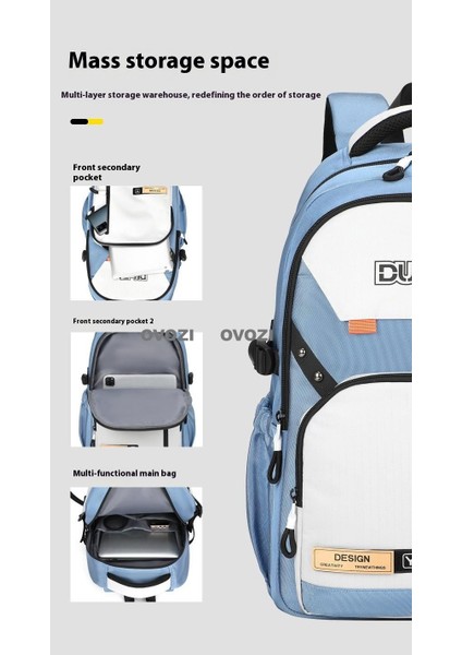 Ovozı Ortaokul Üniversite Okul Çantası Günlük Omuz Çantası (Yurt Dışından) fırsatları