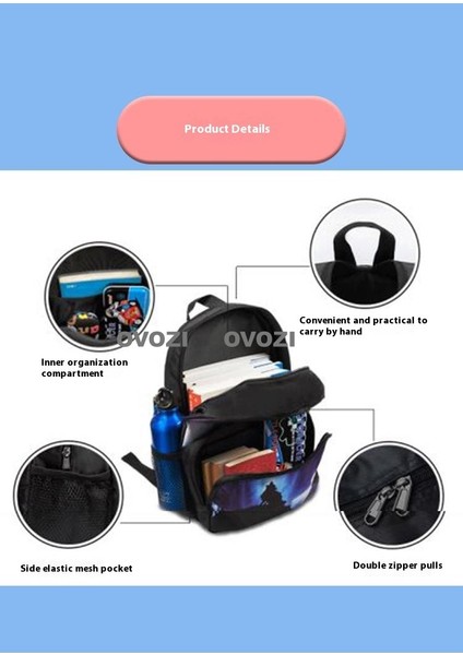 Ovozı Öğrenci Okul Çantası Günlük Omuz Çantası (Yurt Dışından) fiyatları