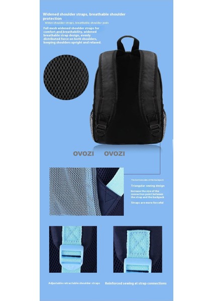 Ovozı Öğrenci Okul Çantası Günlük Omuz Çantası (Yurt Dışından) fırsatları