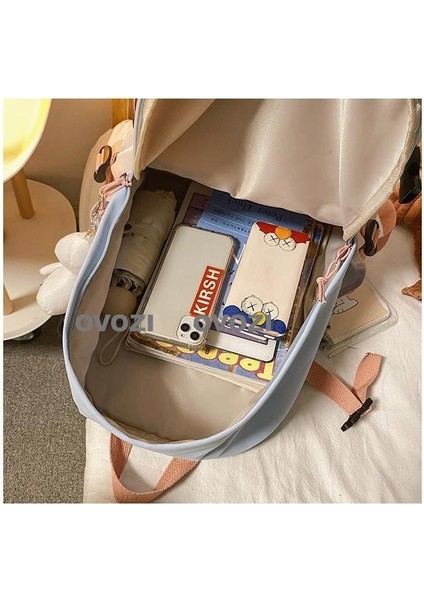 Ovozı Öğrenci Okul Çantası Günlük Omuz Çantası (Yurt Dışından) modelleri