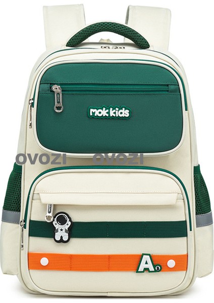 Ovozı Öğrenci Okul Çantası Omurga Koruma Büyük Kapasiteli Omuz Çantası (Yurt Dışından)