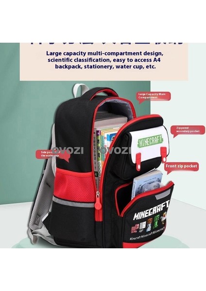 Ovozı Öğrenci Okul Çantası Seti Günlük Omuz Çantası (Yurt Dışından) modelleri