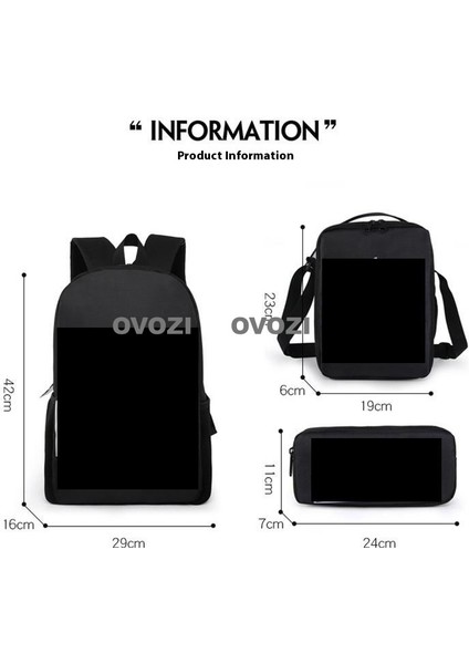 Ovozı Öğrenci Okul Çantası Seti (Yurt Dışından) fırsatları