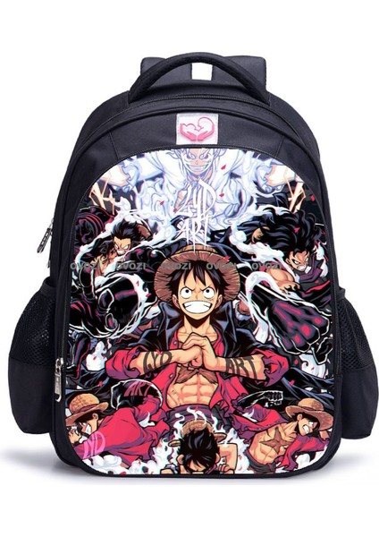 Ovozı 35CM One Piece Büyük Kapasiteli Öğrenci Okul Çantası Günlük Omuz Çantası (Yurt Dışından)