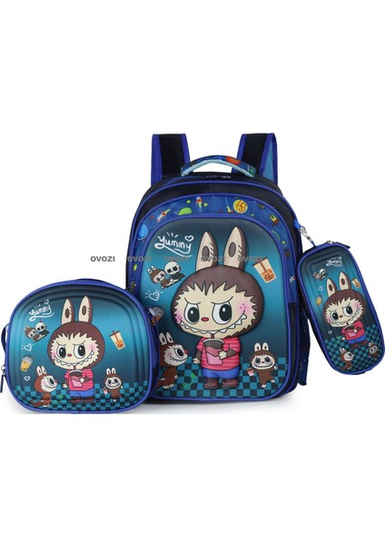 Ovozı Öğrenci Okul Çantası Seti (Yurt Dışından)