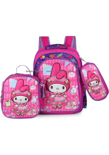 Ovozı Öğrenci Okul Çantası Seti (Yurt Dışından)