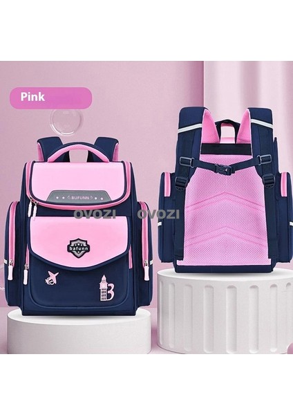 Ovozı 38CM Büyük Kapasiteli Öğrenci Okul Çantası Günlük Omuz Çantası (Yurt Dışından)