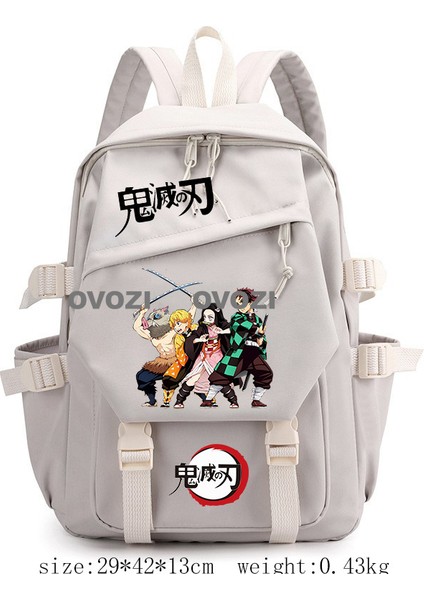 Ovozı Öğrenci Büyük Kapasiteli Okul Çantası Günlük Omuz Çantası (Yurt Dışından)